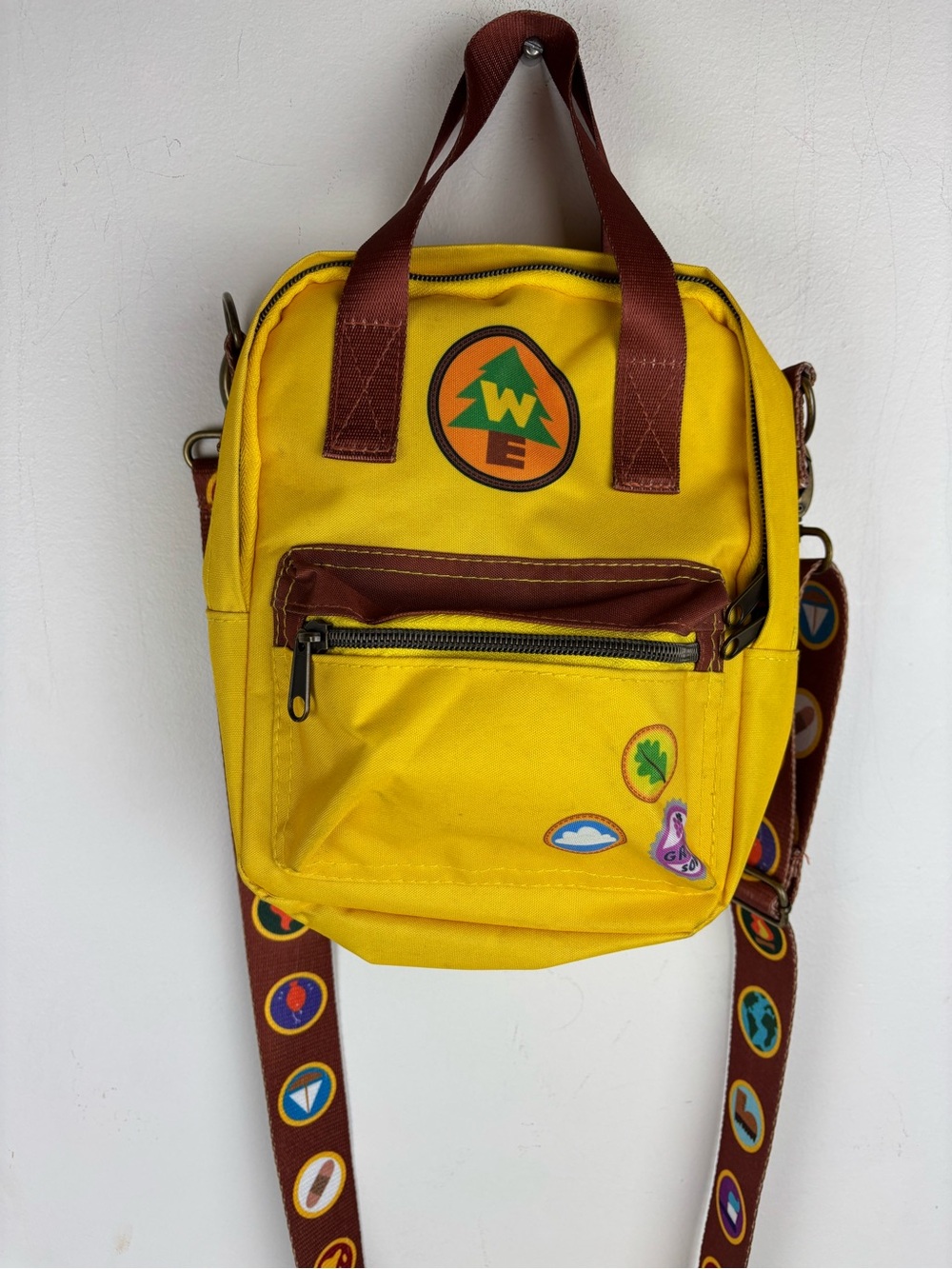 Loungefly Pixar “UP” Yellow Scout Crossbody Bag